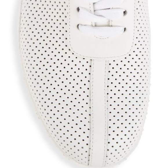 Bally Men's White and Red Sneakers - Picture 5 of 6